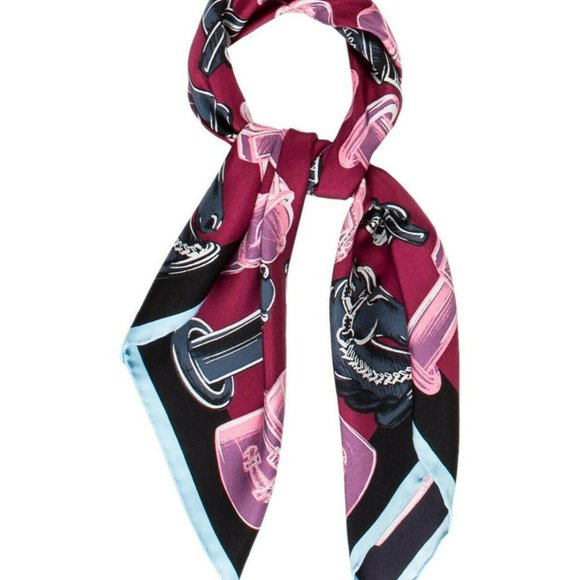 Louis Vuitton Chess Motif Square Silk Scarf - Picture 3 of 6